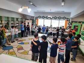 مشارکت کودکان و نوجوانان در ویژه برنامه های تاسوعا و عاشورای حسینی