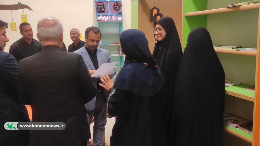 بازدید وزیر اقتصاد و عضو مجمع عمومی کانون پرورش فکری از مرکز بندرگز