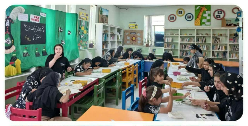 مشق عاشورا_مرکزی رویداد هنری "مشق عاشورا" در مرکز فرهنگی هنری شهر داودآباد