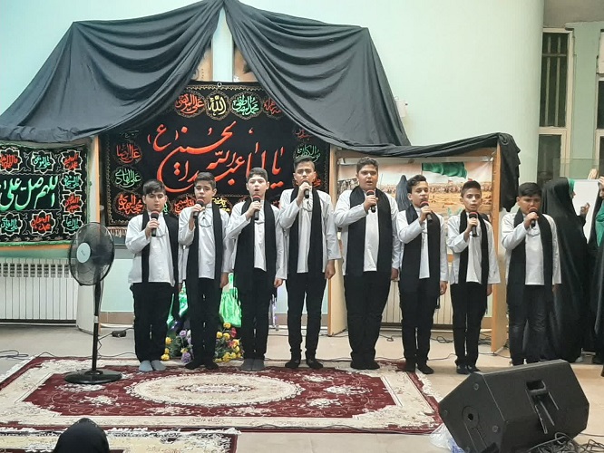  مراسم عزاداری درمجتمع فرهنگی و هنری کانون پرورش فکری اصفهان برگزارشد