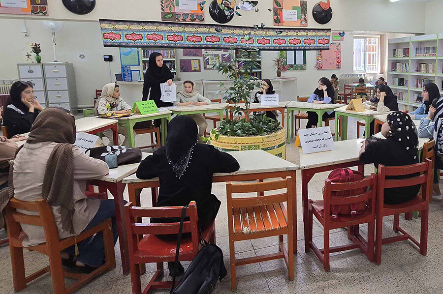 بزرگداشت هفته عفاف و حجاب در مراکز کانون استان اردبیل