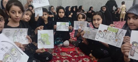 همزمان با فرارسیدن دهه اول محرم، کودکان و نوجوانان در مراکز کانون پرورش فکری استان فارس، با برگزاری مراسم عزاداری، به یاد امامحسین (ع) و یاران وفادارش سوگواری کردند.