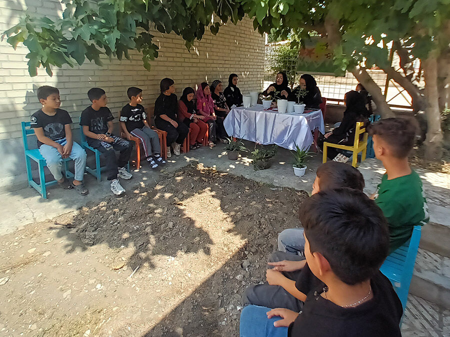 پویش گلدان من در کانون مرکز بیله سوار اجرا شد