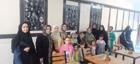 برنامه"کوله کتاب"در خانه هنرمندان شهر نجف آباد