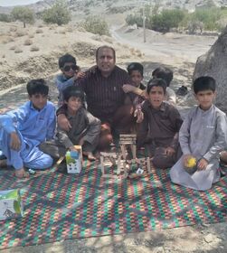 واحد سیار کانون مهمان کودکان در اوقات فراغت تابستان داغ سیستان و بلوچستان