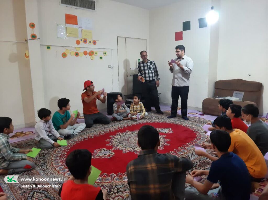 واحد سیار کانون مهمان کودکان در اوقات فراغت تابستان داغ سیستان و بلوچستان