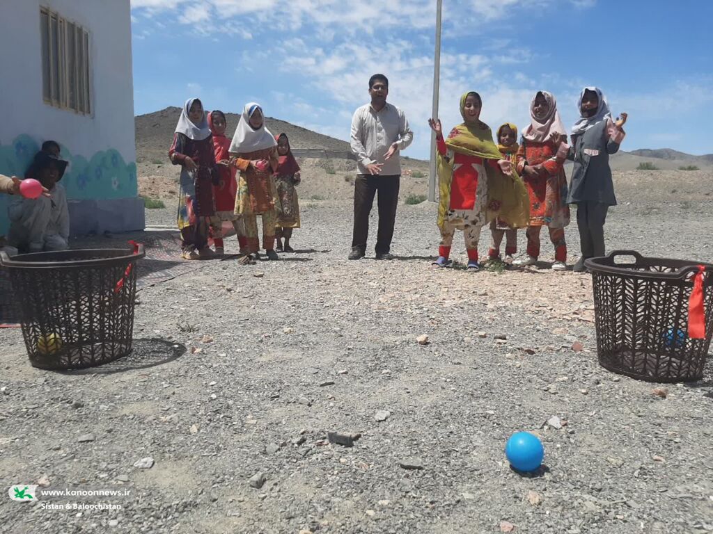 واحد سیار کانون مهمان کودکان در اوقات فراغت تابستان داغ سیستان و بلوچستان