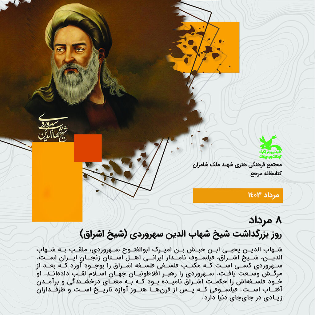 «مغز شبیه باغ است» و «سهرودی» نمایشگاههای کتابخانه مرجع کانون در ماه مرداد