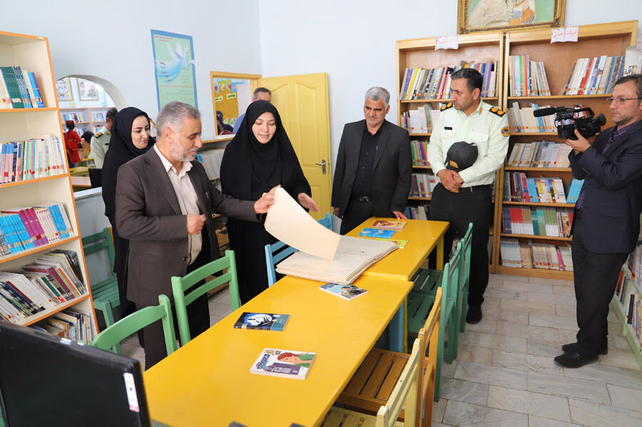 کودکان روستاهای شهرستان کوثر اردبیل صاحب کتابخانه شدند