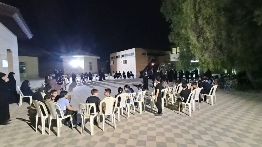 ویژه برنامه عزاداری ماه محرم با همراهی کانون یاران و شورای کانون در مرکز لارستان