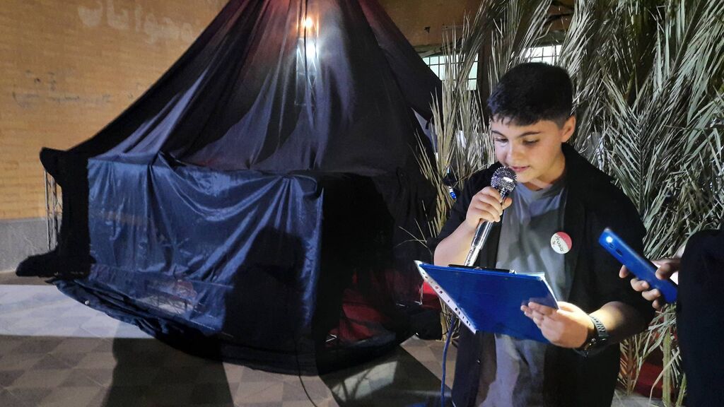 ویژه برنامه عزاداری ماه محرم با همراهی کانون یاران و شورای کانون در مرکز لارستان