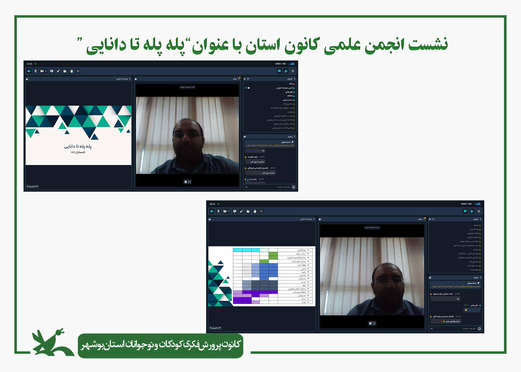 نشست علمی"پله پله تا دانایی"