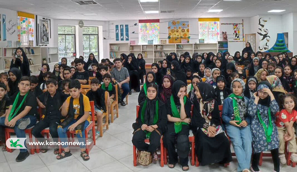 کودکان عاشورایی یزد میهمانان کوچک امام حسین(ع) سفره حضرت رقیه انداختند