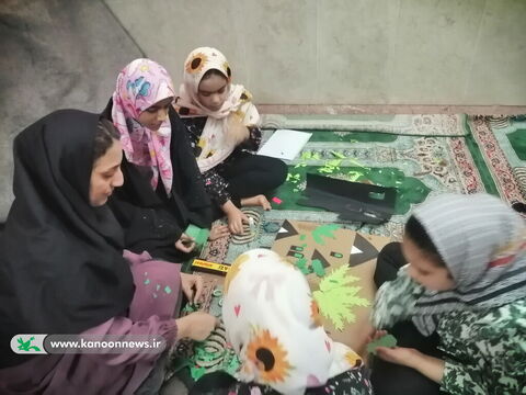 روز عاشورایی کتابخانه سیاردشتستان کانون استان بوشهر در عیسوند