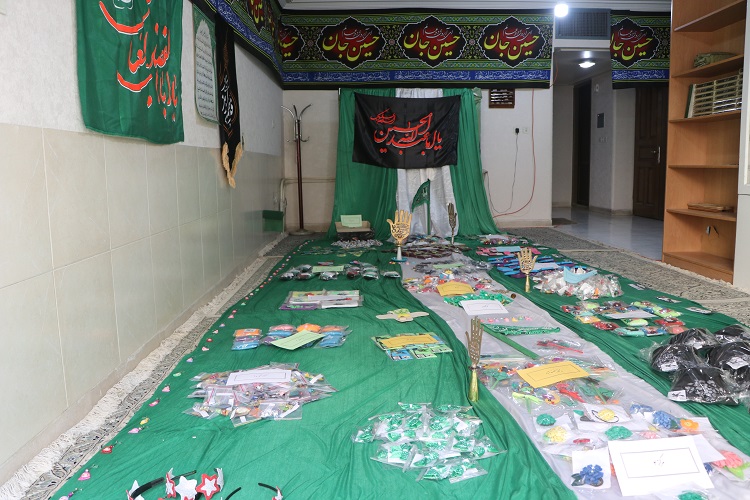 دستسازههای کودکان و نوجوانان استان اصفهان،به زائران اربعین تقدیم می شود