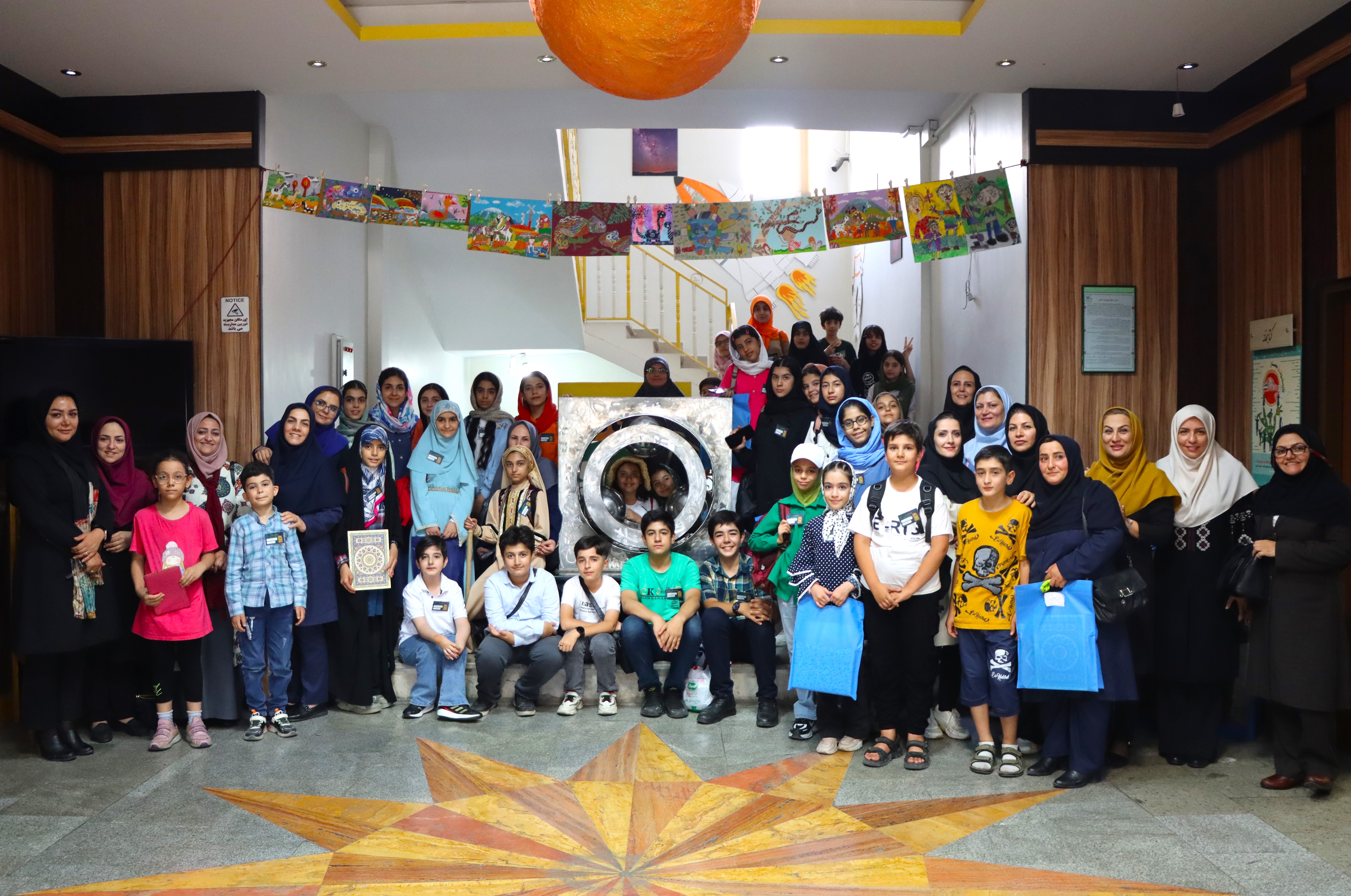 کانونیاران استان تهران به اردو رفتند