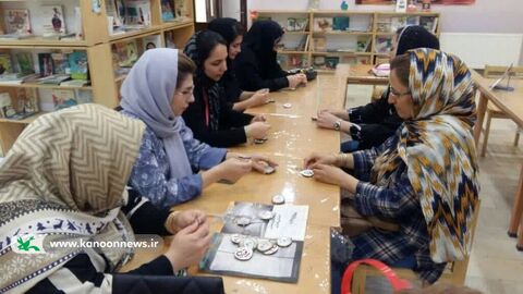 کارگاه های ساخت دست سازه های اربعین در مراکز کانون آذربایجان شرقی