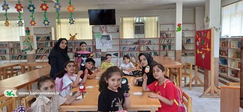 کارگاه های ساخت دست سازه های اربعین در مراکز کانون آذربایجان شرقی
