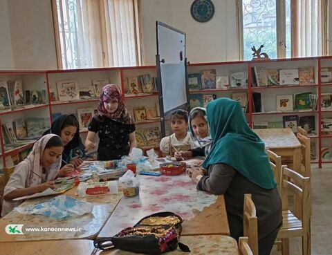کارگاه های ساخت دست سازه های اربعین در مراکز کانون آذربایجان شرقی