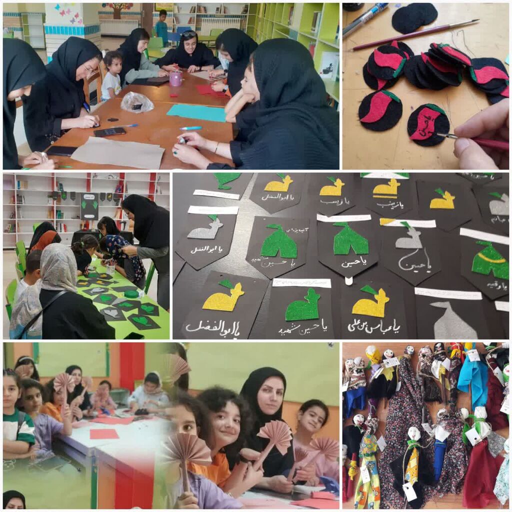 هدیه کودکان خراسان شمالی به زائران کوچک اربعین