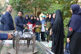 بدرقه نوجوانان باشگاه «قاف» استان‌های سمنان، آذربایجان شرقی، آذربایجان غربی و اردبیل از اداره کل کانون پرورش فکری استان سمنان