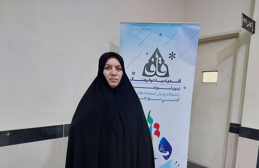 الهه غیناقی بهرهمندی مربیان و نوجوانان گلستان از بارش فکری اساتید قاف