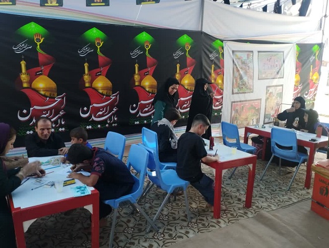 موکب مشترک فرهنگی کانون استان های اصفهان، کردستان و زنجان در پایانه مرزی باشماق