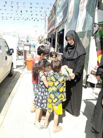 برنامه های فرهنگی،هنری و ادبی در موکب مشترک کانون استان های اصفهان ، کردستان و زنجان همراه بابازدید مسوولین استانی و مدیرکل کانون کردستان در پایانه مرزی باشماق