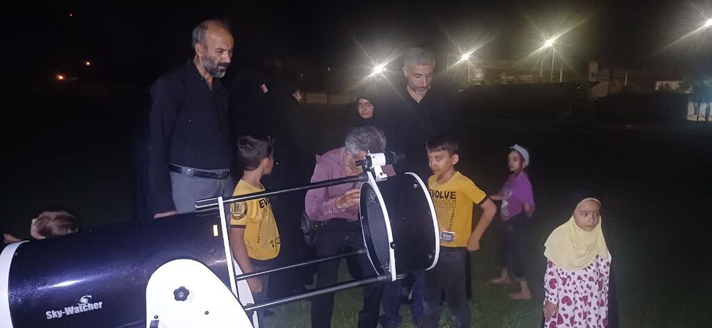اردوی نجوم « به آسمان نگاه کن» کانون همدان برگزار شد
