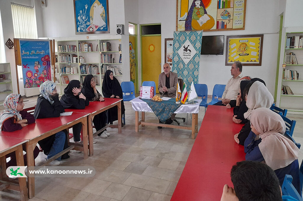 یک آسمانآزادگی در کانون گیلان روایتشد/ همنشینی آزادگان با کودکان و نوجوانان