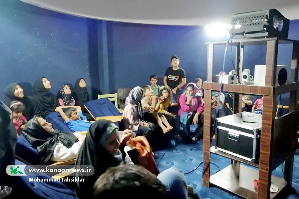 شب گذشته دوستداران نجوم زیر آسمان شب بودند