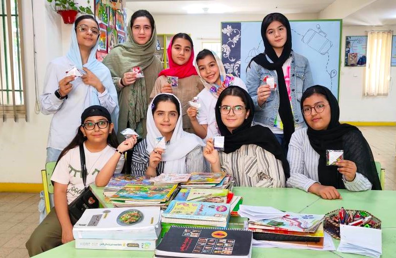 باغبانان پژوهشگر مرکز شماره ۲۵ کانون تهران، شاهد تولد دانه کوچولو هستند