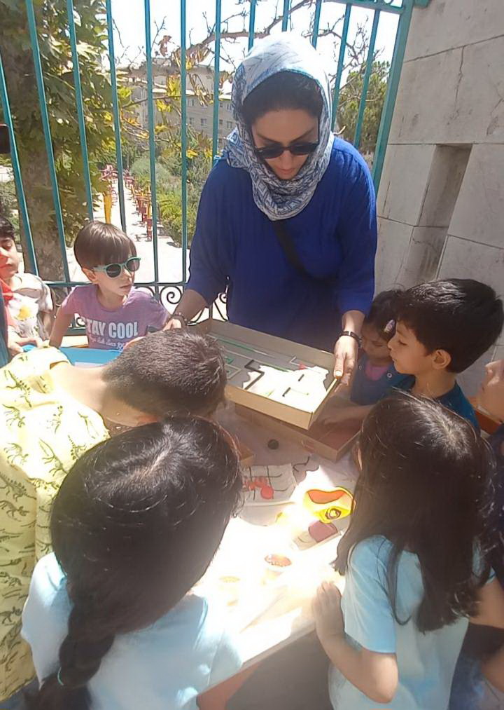 اعضا و والدین مرکز شماره ۳۸ کانون تهران با «بازی دونه» آشنا شدند