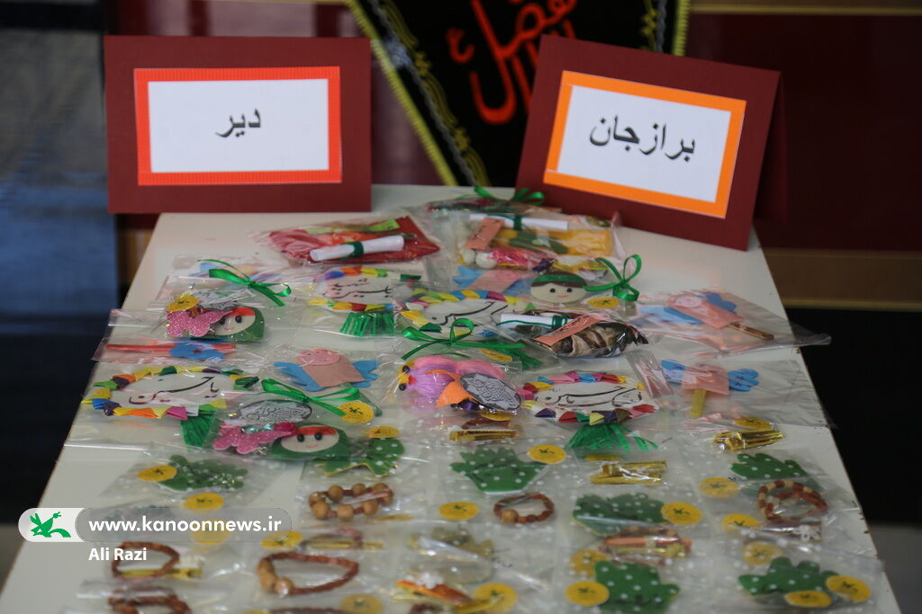 ۲۰۰۰ دست سازه ی حسینی اعضا کانون استان بوشهر در راه اربعین