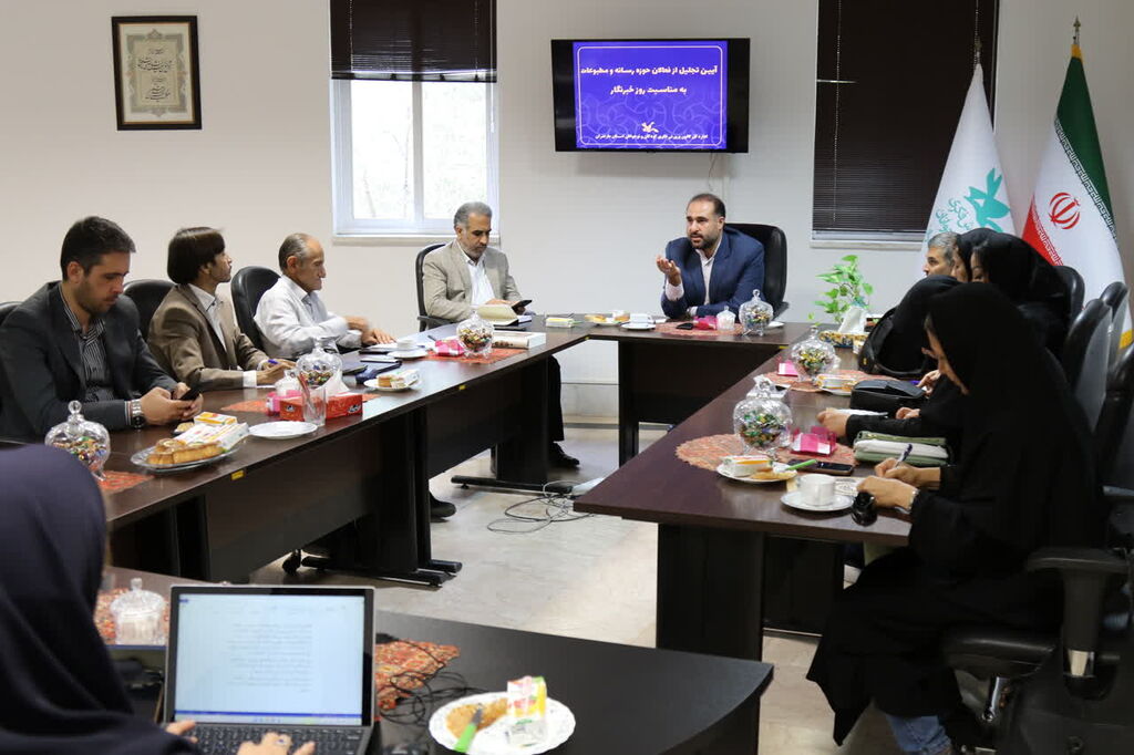 آیین تجلیل از خبرنگاران در کانون پرورش فکری مازندران