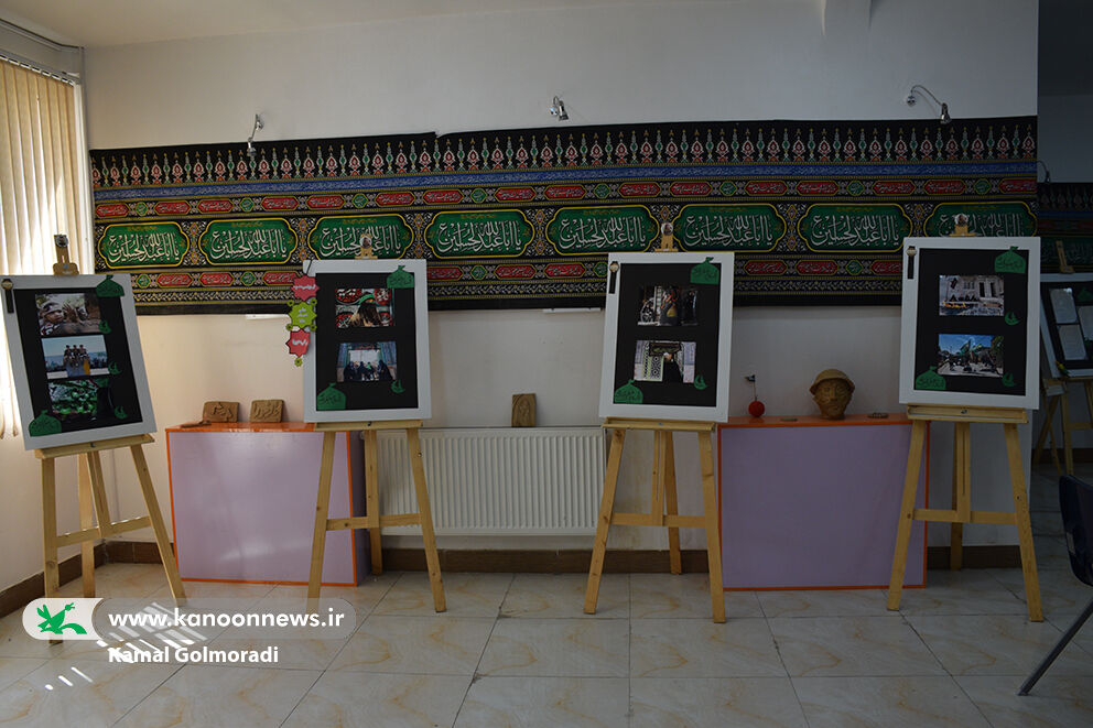 افتتاح نمایشگاه محرم لرستان درنگارخانه کانون پرورش فکری