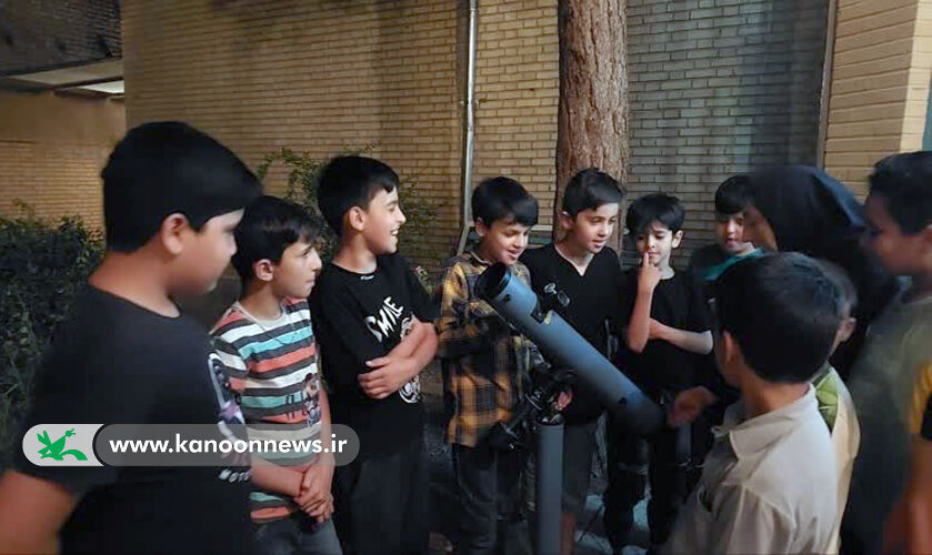 اردوی غلمی نجوم اردوی علمی- پژوهشی به آسمان نگاه کن در ابرکوه برگزار شد