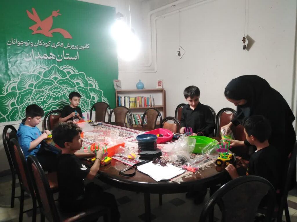 کارگاه رباتیک، پرطرفدار در مراکز کانون همدان