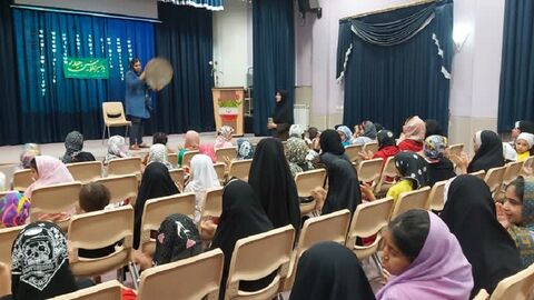 فعالیت های مراکز اردستان شماره ۲ ، خمینی شهر و حبییب آباد در مهرواره " آب زلال از نور بگو " به روایت تصویر