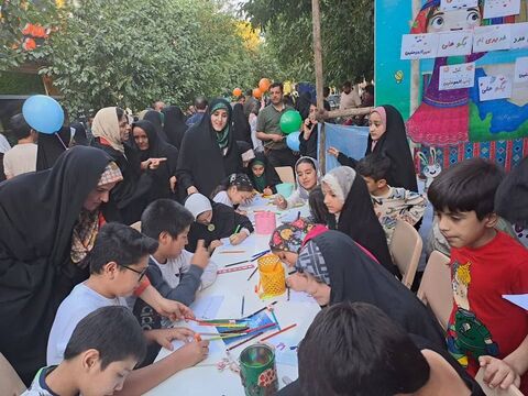 فعالیت های مراکز اردستان شماره ۲ ، خمینی شهر و حبییب آباد در مهرواره " آب زلال از نور بگو " به روایت تصویر