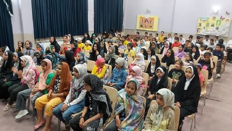 فعالیت های مراکز اردستان شماره ۲ ، خمینی شهر و حبییب آباد در مهرواره " آب زلال از نور بگو " به روایت تصویر