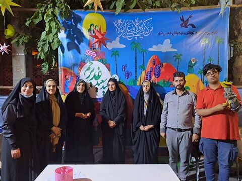 فعالیت های مراکز اردستان شماره ۲ ، خمینی شهر و حبییب آباد در مهرواره " آب زلال از نور بگو " به روایت تصویر