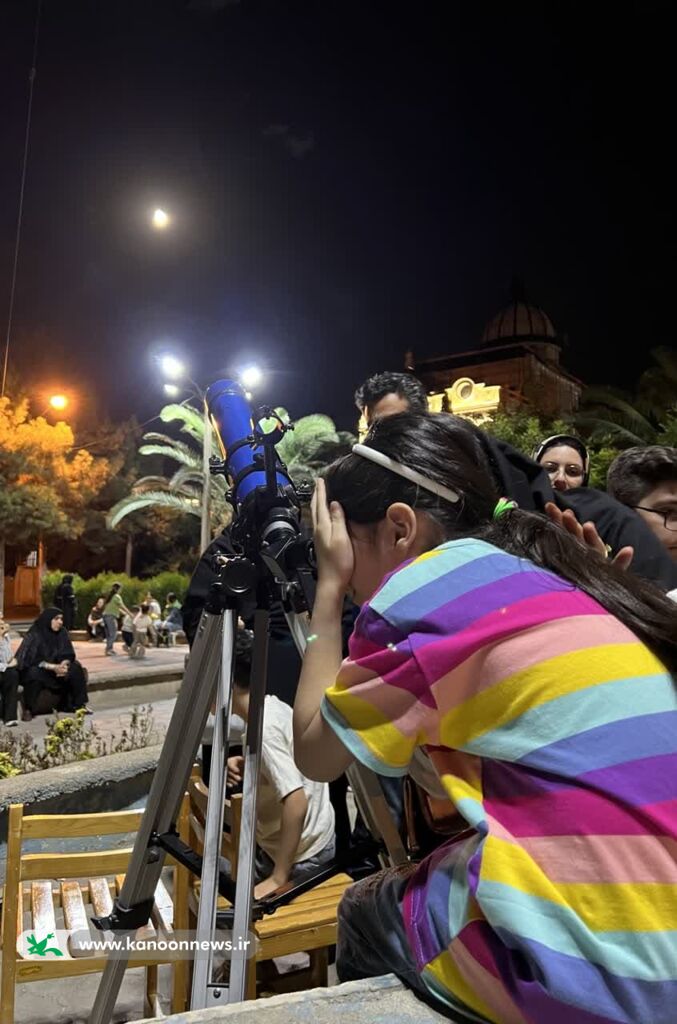 رصد پدیدهی ماه آبی قرن در آسمان گنبدکاووس