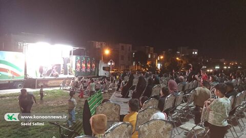 روز اول اجرای تماشاخانه تریلی سیار با نمایش «مشکهای خالی» در استان زنجان