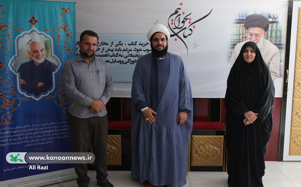 دیدار مدیرکل کانون استان بوشهر با امام جمعه کاکی دیدار مدیرکل کانون استان بوشهر با امام جمعه کاکی