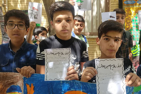 مراکز کانون چهارمحال و بختیاری از مراسم جاماندگان اربعین