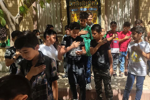 مراکز کانون چهارمحال و بختیاری از مراسم جاماندگان اربعین