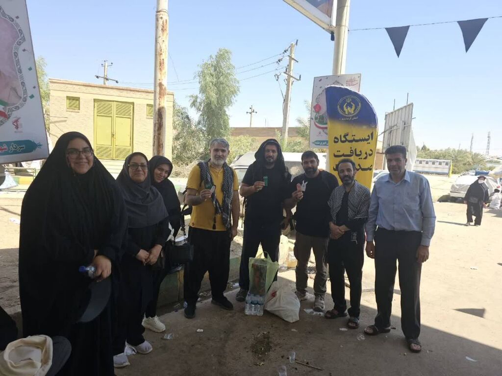 اقدامات کانون کرمانشاه در ایام پیادهروی اربعین