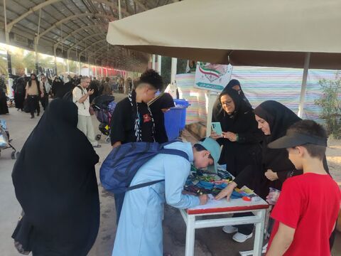 اقدامات کانون کرمانشاه در ایام پیادهروی اربعین