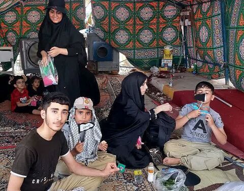 اقدامات کانون کرمانشاه در ایام پیادهروی اربعین